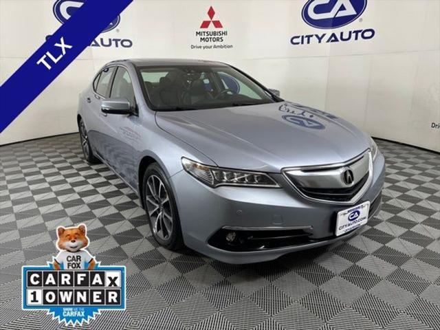 used 2015 Acura TLX car, priced at $18,950