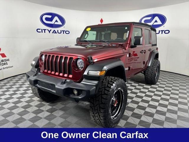 used 2021 Jeep Wrangler Unlimited car, priced at $32,980