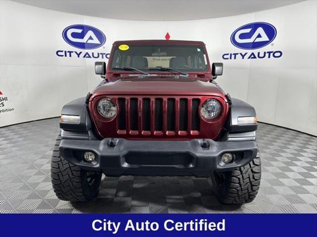 used 2021 Jeep Wrangler Unlimited car, priced at $32,980