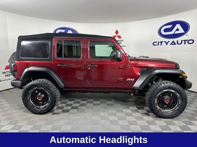 used 2021 Jeep Wrangler Unlimited car, priced at $32,980