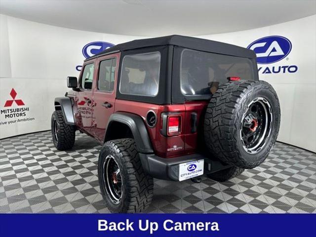 used 2021 Jeep Wrangler Unlimited car, priced at $32,980