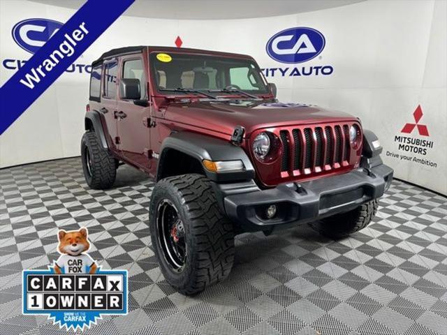 used 2021 Jeep Wrangler Unlimited car, priced at $32,980