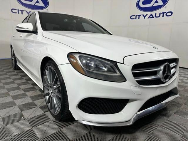 used 2016 Mercedes-Benz C-Class car, priced at $15,999