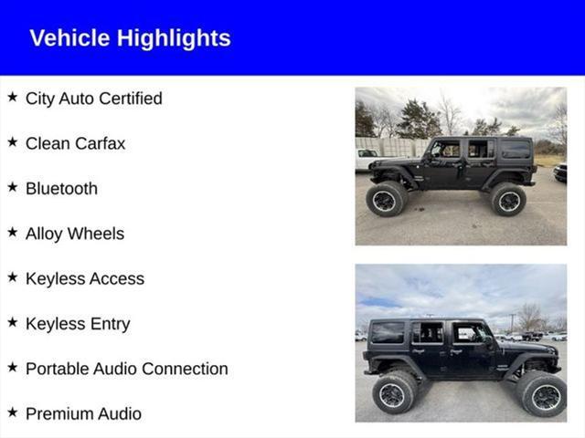 used 2015 Jeep Wrangler Unlimited car, priced at $21,980