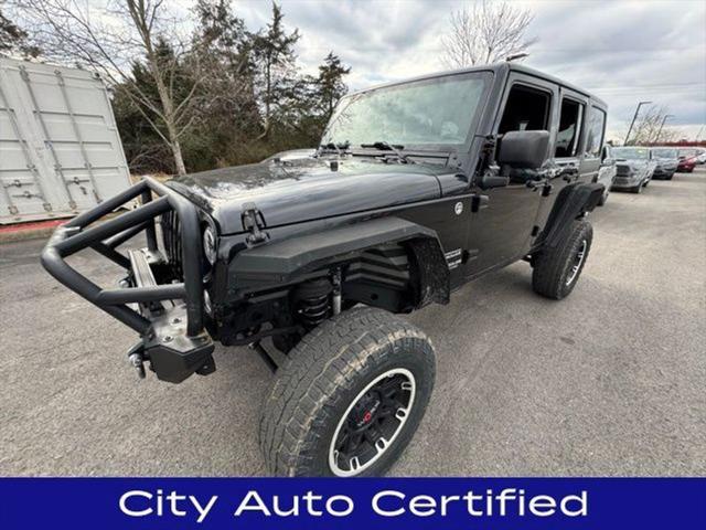 used 2015 Jeep Wrangler Unlimited car, priced at $21,980