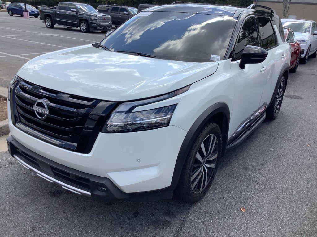 used 2024 Nissan Pathfinder car, priced at $39,873