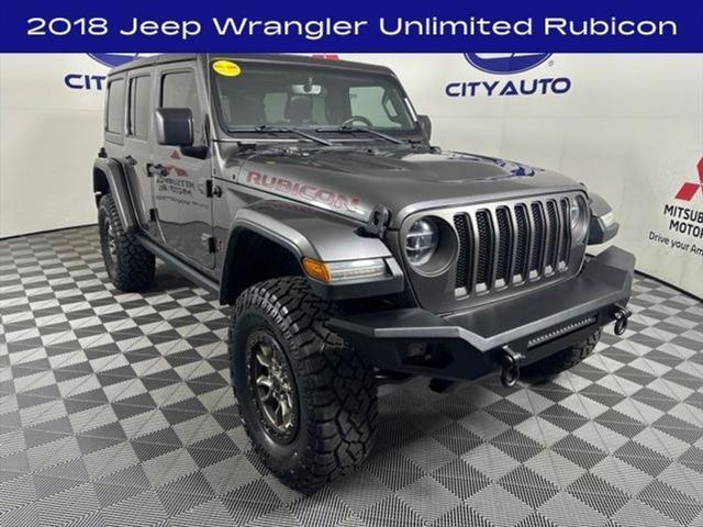 used 2018 Jeep Wrangler Unlimited car, priced at $31,980