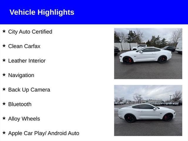 used 2018 Ford Mustang car, priced at $33,900