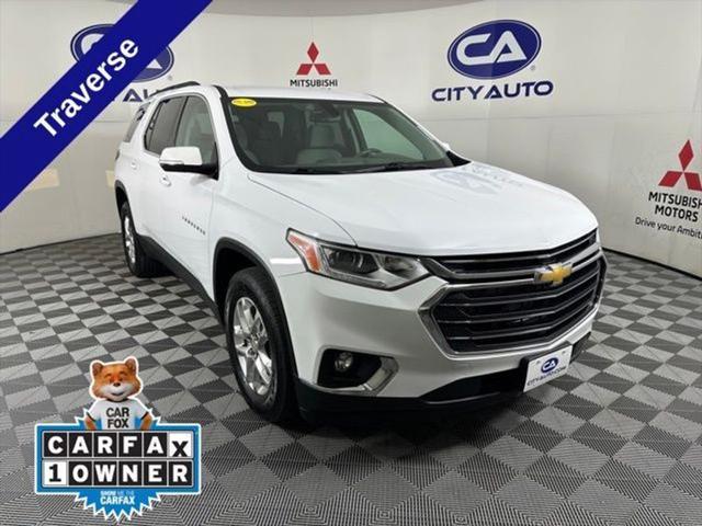 used 2020 Chevrolet Traverse car, priced at $19,500