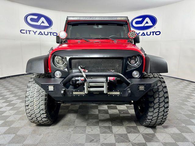 used 2015 Jeep Wrangler Unlimited car, priced at $21,995