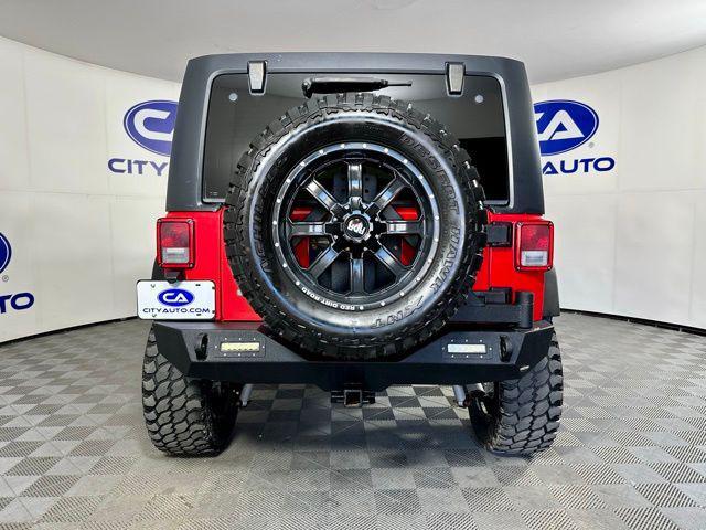 used 2015 Jeep Wrangler Unlimited car, priced at $21,995