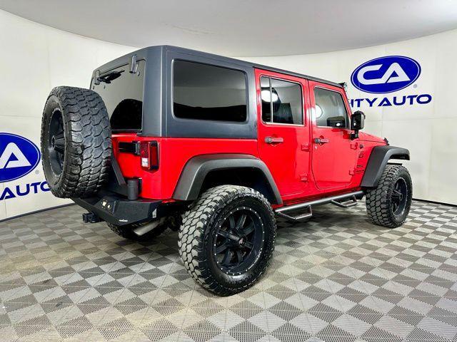 used 2015 Jeep Wrangler Unlimited car, priced at $21,995