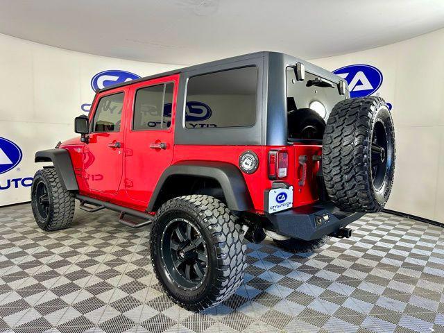 used 2015 Jeep Wrangler Unlimited car, priced at $21,995