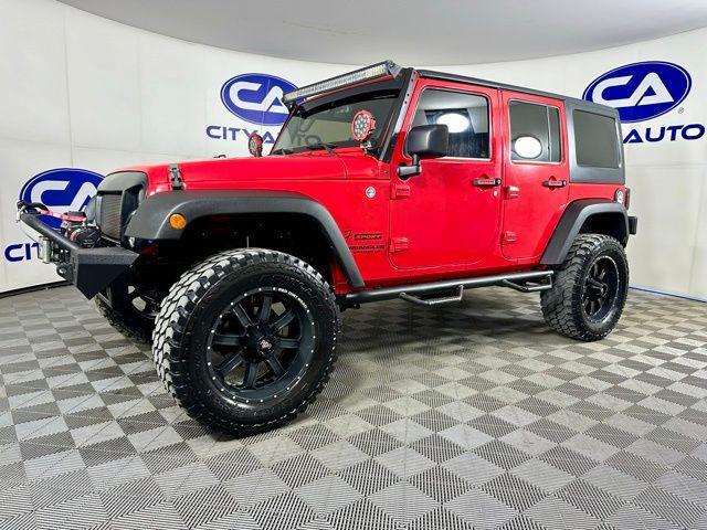 used 2015 Jeep Wrangler Unlimited car, priced at $21,995