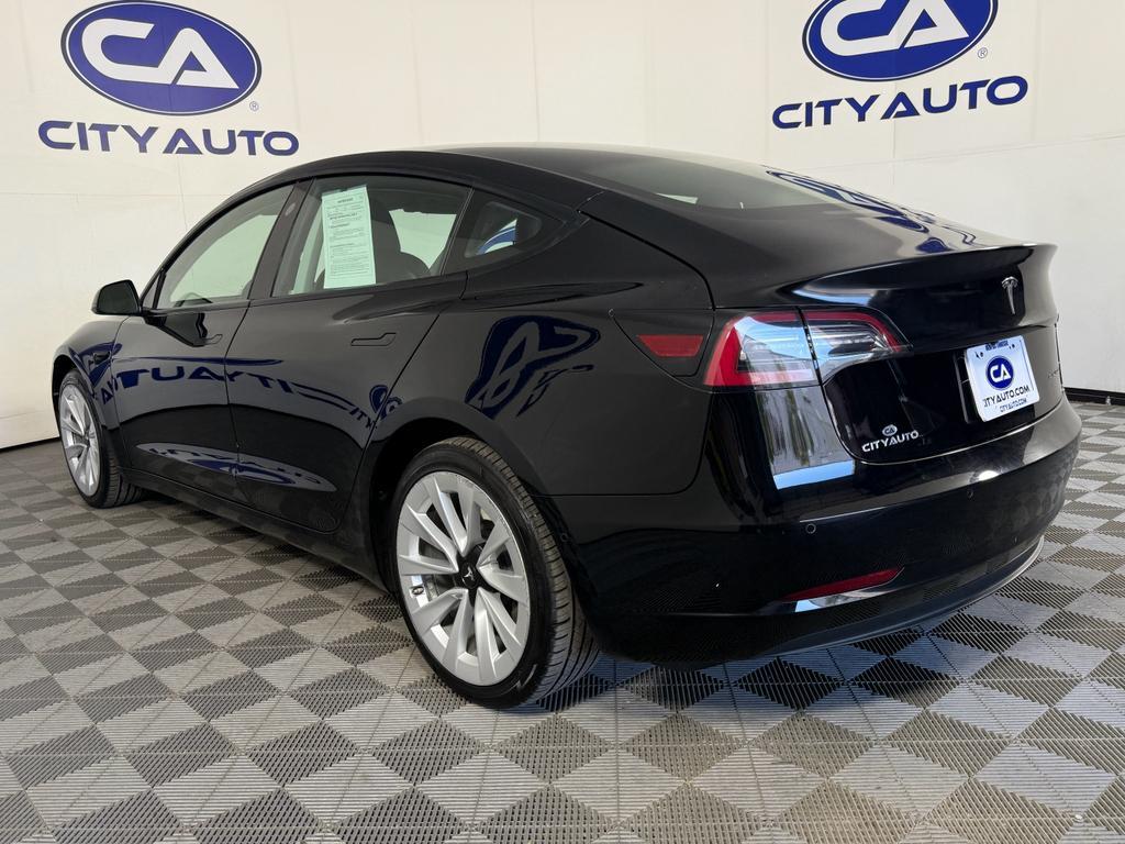 used 2022 Tesla Model 3 car, priced at $25,000