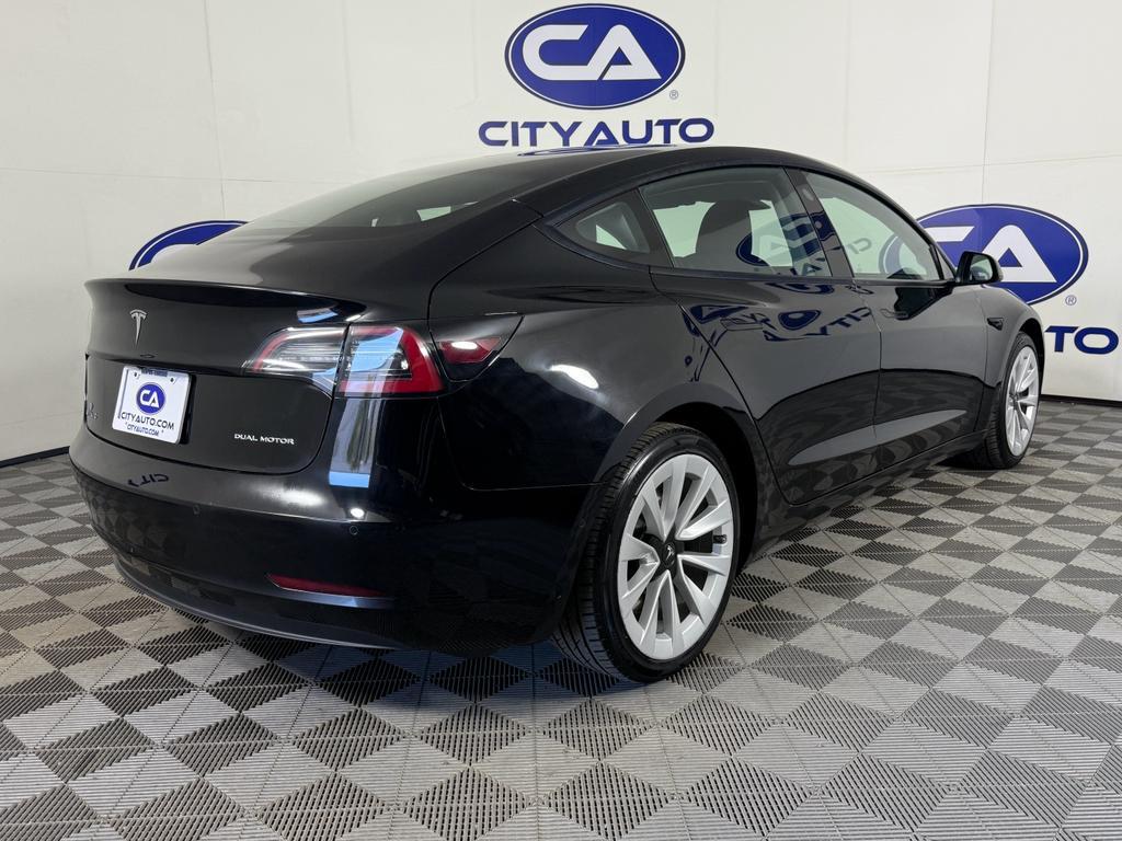used 2022 Tesla Model 3 car, priced at $25,000
