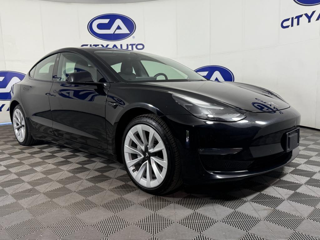 used 2022 Tesla Model 3 car, priced at $25,000