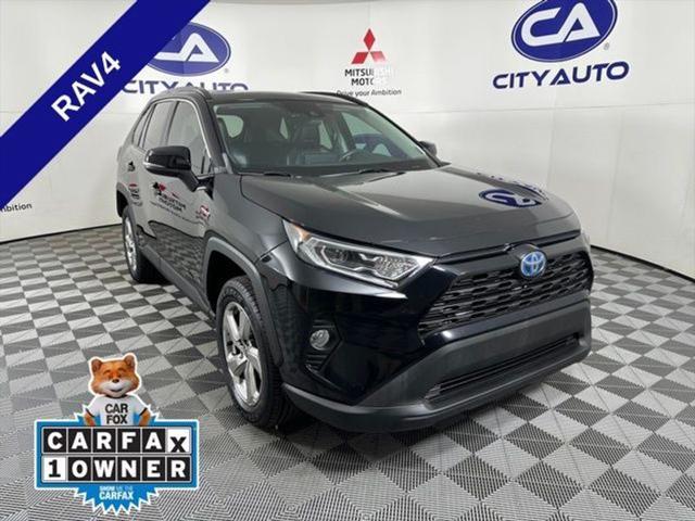 used 2021 Toyota RAV4 Hybrid car, priced at $28,700