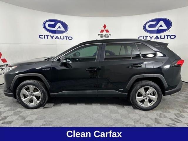 used 2021 Toyota RAV4 Hybrid car, priced at $28,700