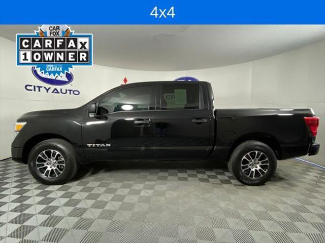 used 2022 Nissan Titan car, priced at $31,600