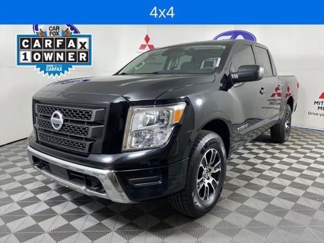 used 2022 Nissan Titan car, priced at $31,600