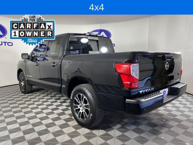 used 2022 Nissan Titan car, priced at $31,600