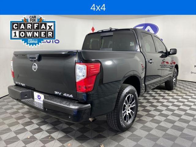 used 2022 Nissan Titan car, priced at $31,600