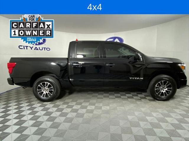 used 2022 Nissan Titan car, priced at $31,600