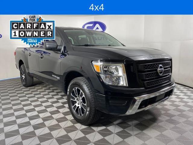 used 2022 Nissan Titan car, priced at $31,600