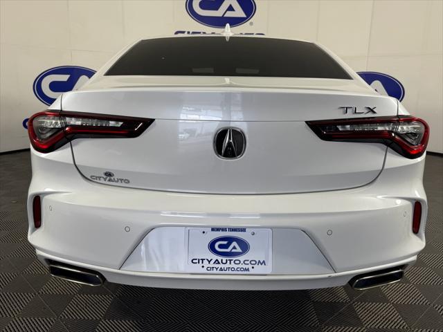 used 2023 Acura TLX car, priced at $35,800