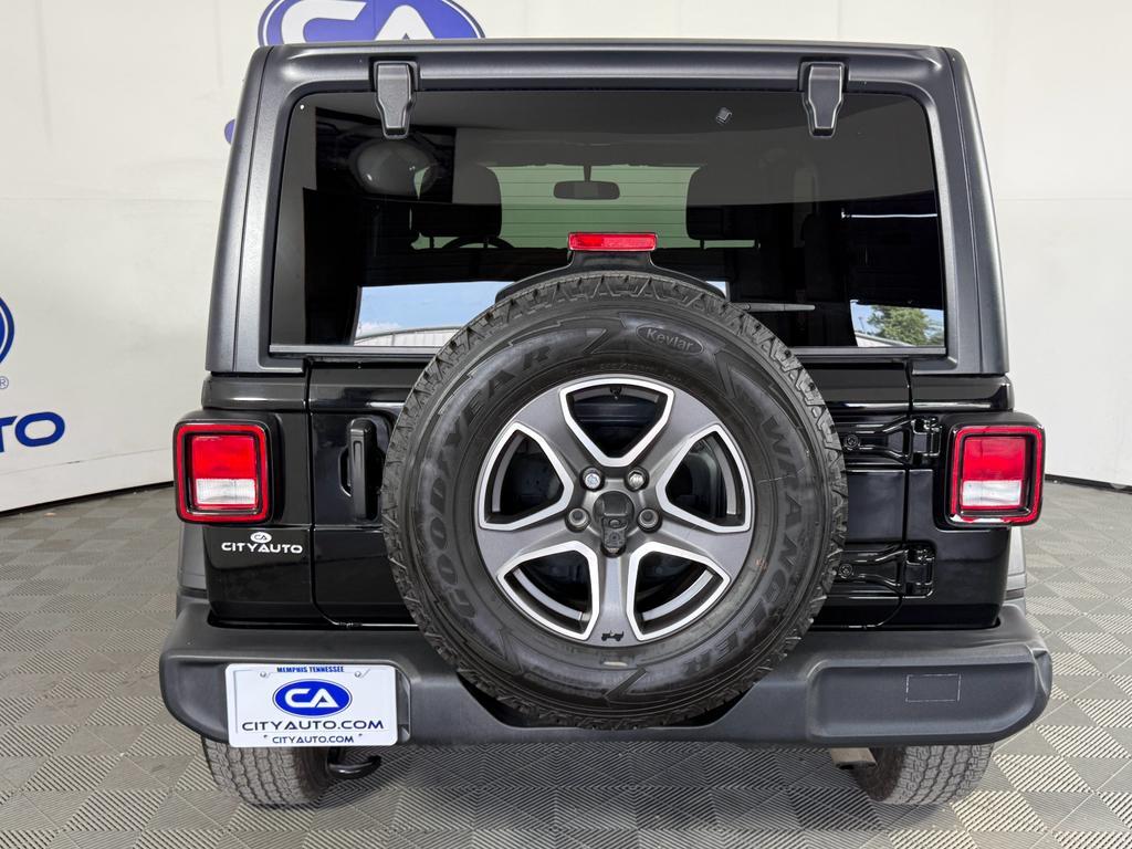 used 2021 Jeep Wrangler car, priced at $28,800
