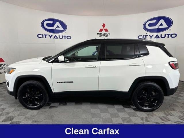 used 2021 Jeep Compass car, priced at $21,440