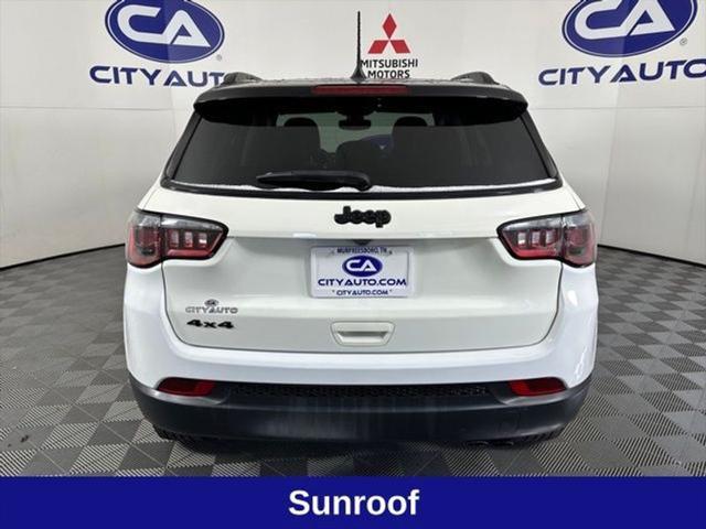 used 2021 Jeep Compass car, priced at $21,440