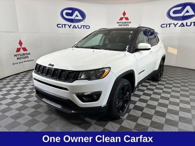 used 2021 Jeep Compass car, priced at $21,440