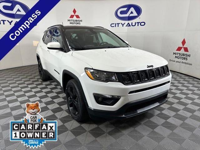 used 2021 Jeep Compass car, priced at $21,440