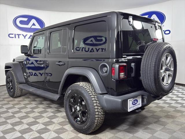 used 2021 Jeep Wrangler Unlimited car, priced at $29,995