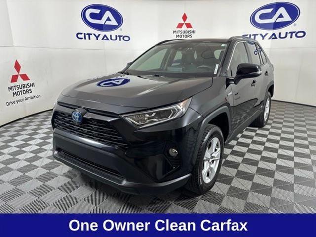 used 2021 Toyota RAV4 Hybrid car, priced at $23,870