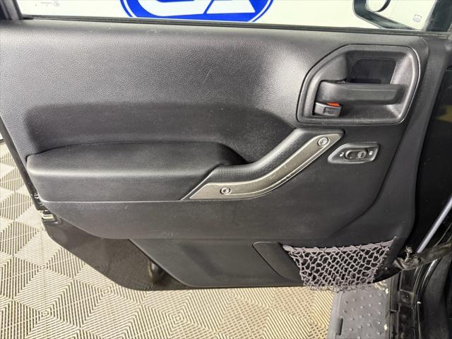 used 2015 Jeep Wrangler Unlimited car, priced at $21,995