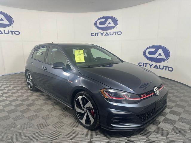 used 2019 Volkswagen Golf GTI car, priced at $18,995