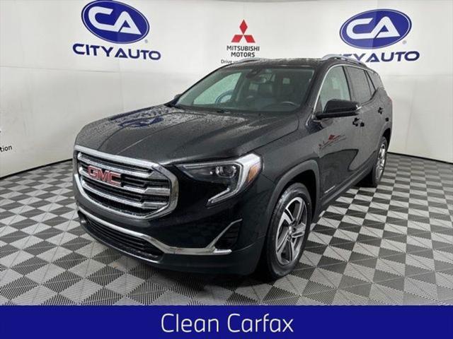 used 2021 GMC Terrain car, priced at $24,630