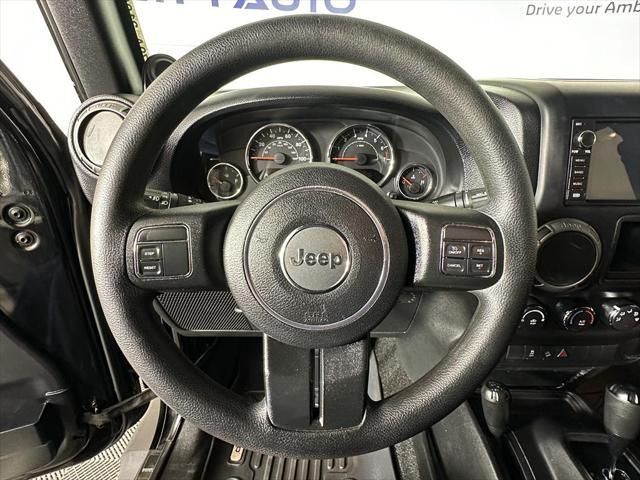 used 2014 Jeep Wrangler Unlimited car, priced at $17,880