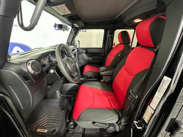 used 2014 Jeep Wrangler Unlimited car, priced at $17,880