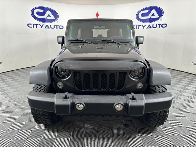 used 2014 Jeep Wrangler Unlimited car, priced at $17,880