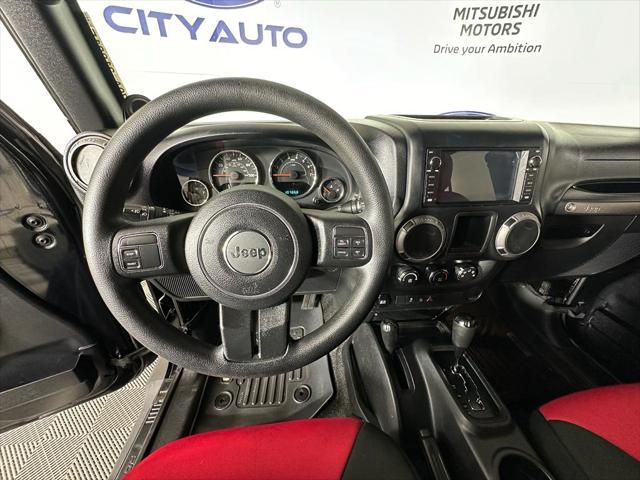 used 2014 Jeep Wrangler Unlimited car, priced at $17,880