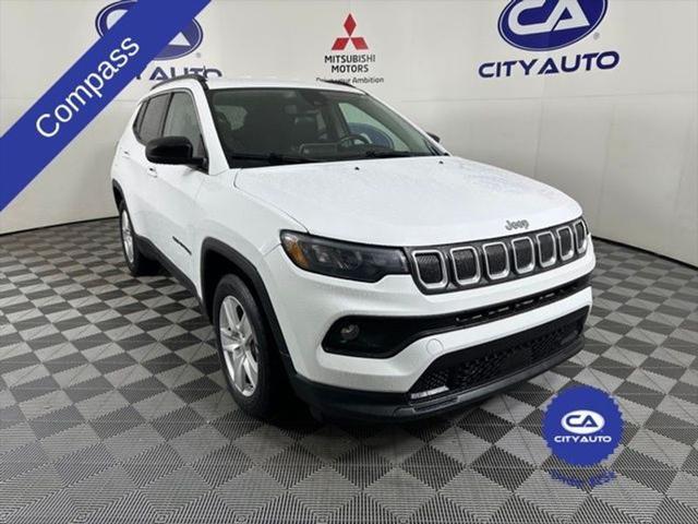 used 2022 Jeep Compass car, priced at $19,950