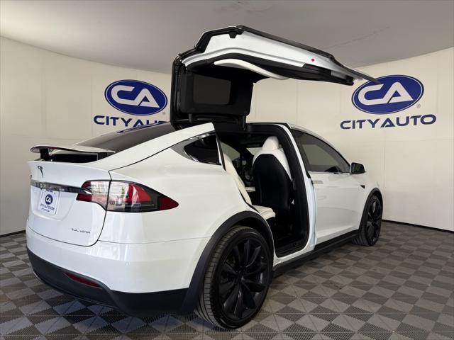used 2020 Tesla Model X car, priced at $36,986
