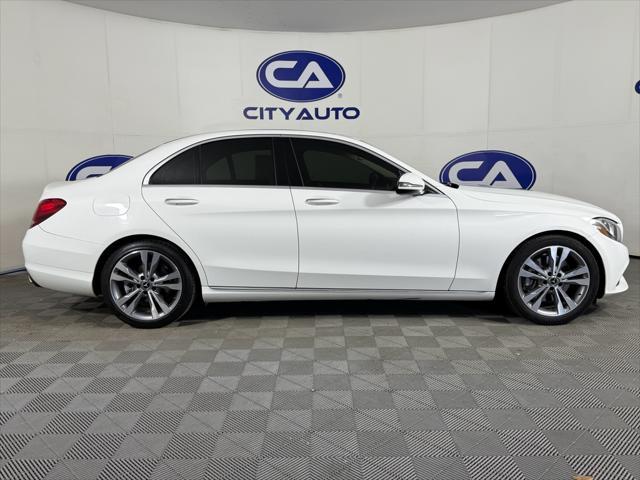 used 2018 Mercedes-Benz C-Class car, priced at $15,990