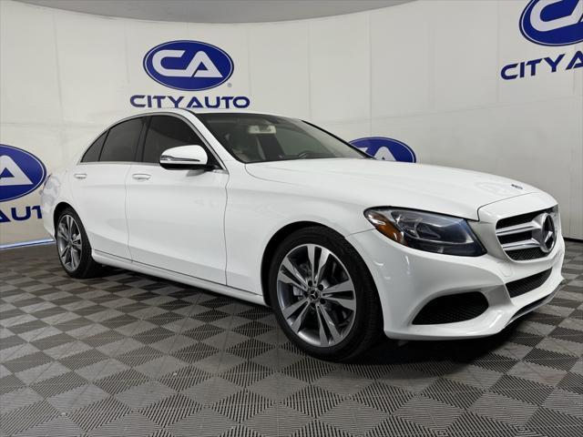 used 2018 Mercedes-Benz C-Class car, priced at $15,990