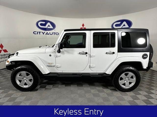 used 2012 Jeep Wrangler Unlimited car, priced at $20,995