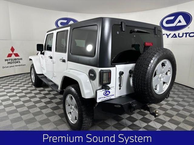 used 2012 Jeep Wrangler Unlimited car, priced at $20,995